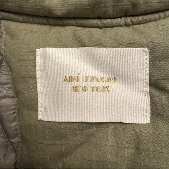 Aime Leon Dore Green Puffer Jacket - Picture 8 of 8